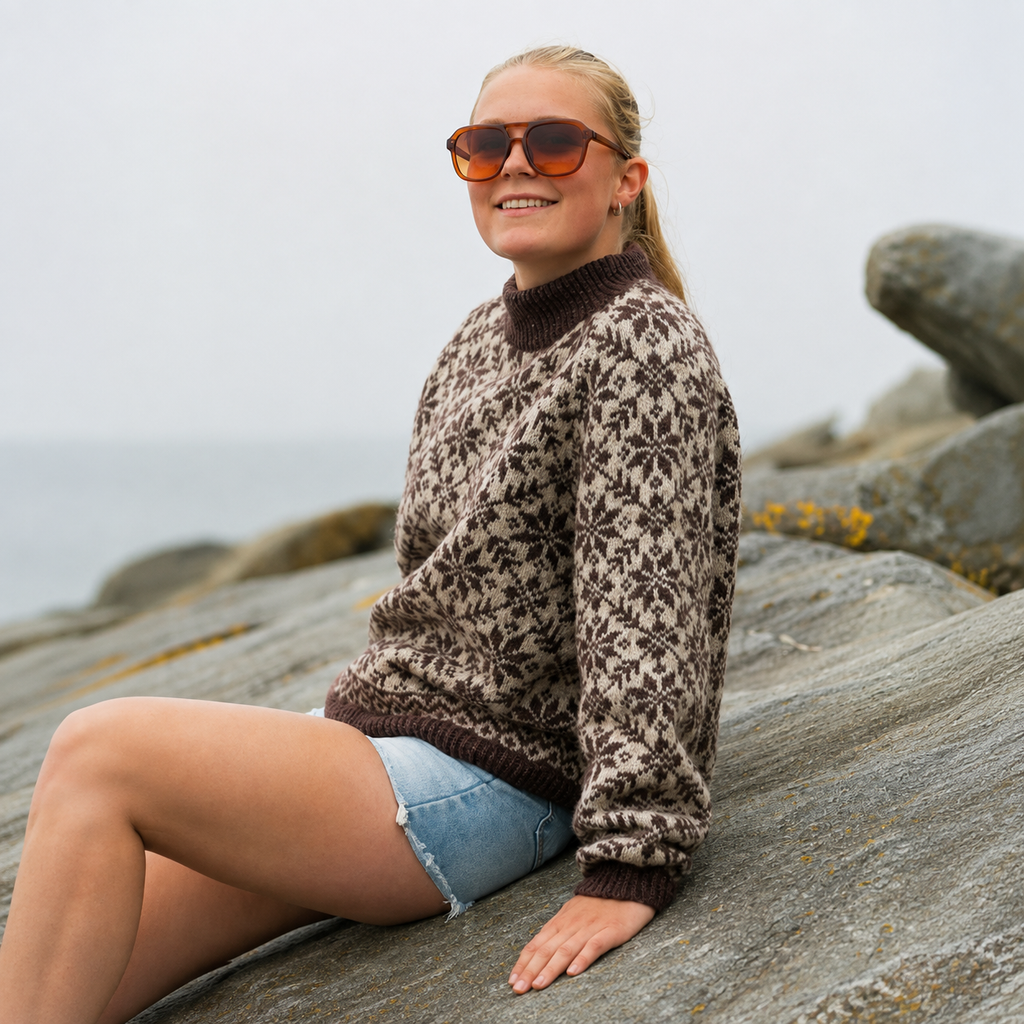 Strikkepakke Carly genser