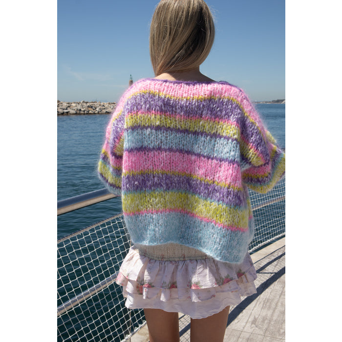 Strikkepakke jakke Heather