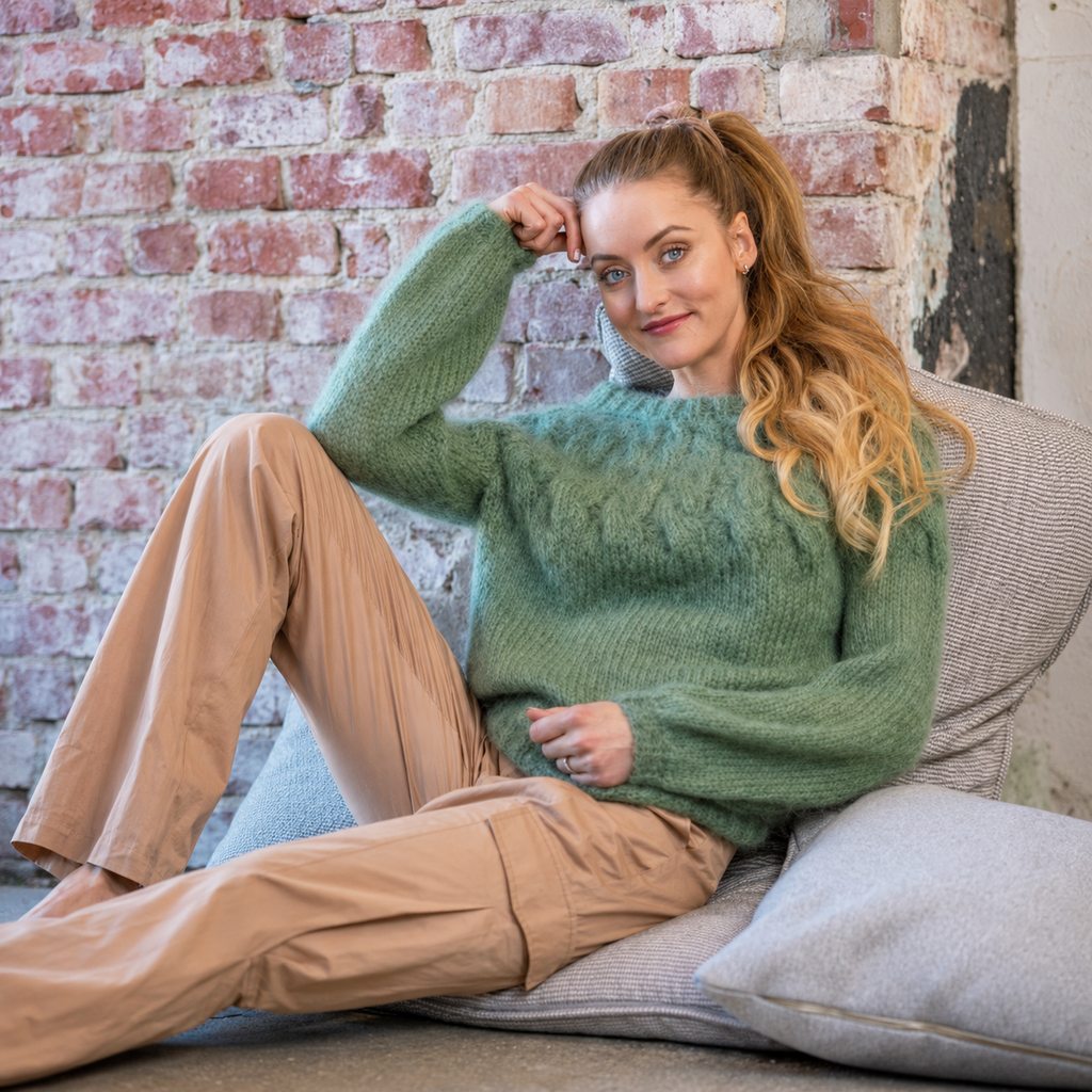 Strikkepakke Jackie genser