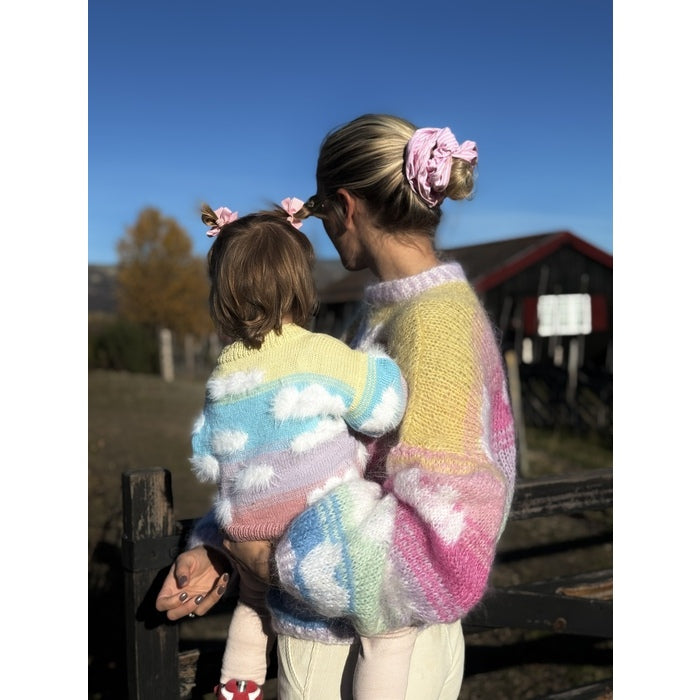 Strikkepakke barnegenser Skyhigh