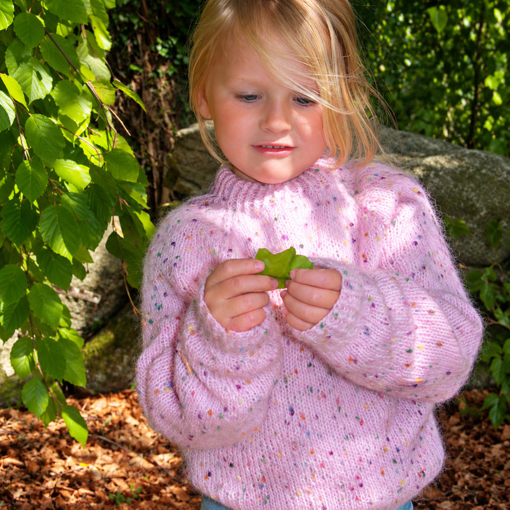 Strikkepakke barnegenser Ultimate - Rosa