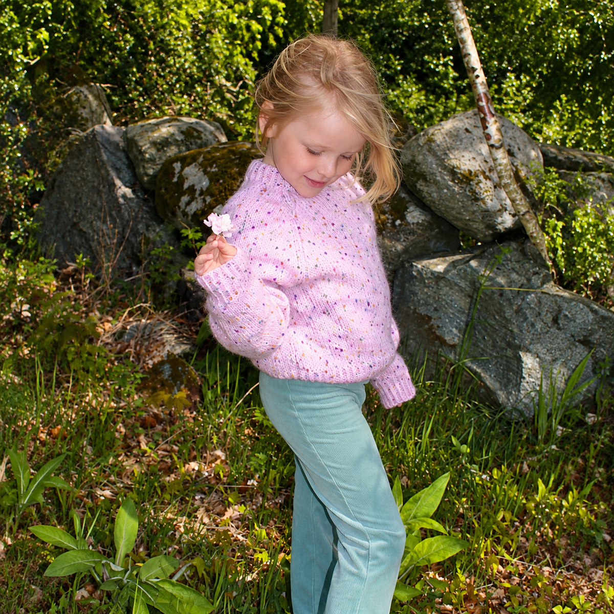 Strikkepakke barnegenser Ultimate - Rosa